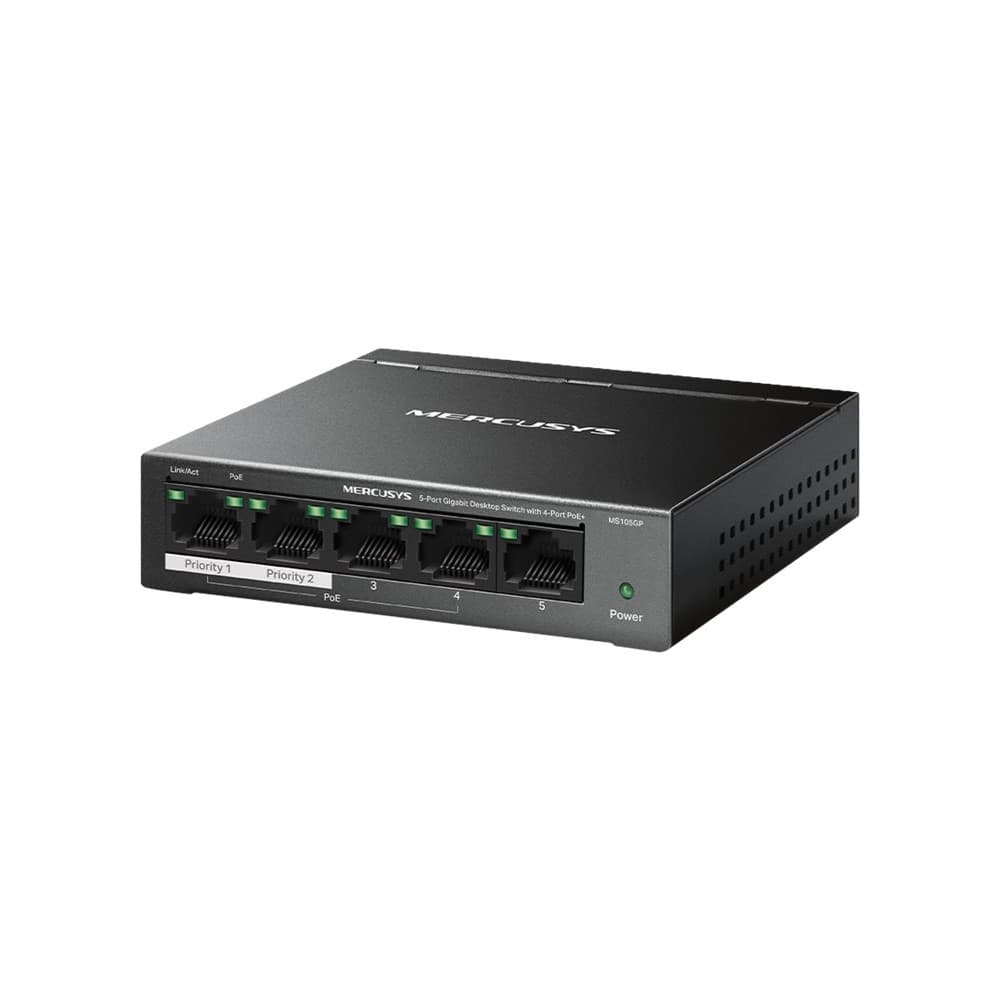 Mercusys MS105GP V1 - switch - 5 portar