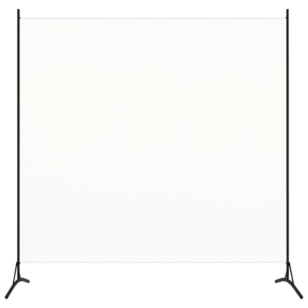 Rumsavdelare vit 175x180 cm tyg