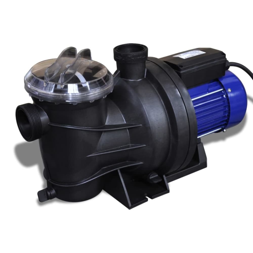 Poolpump elektrisk 800W blå