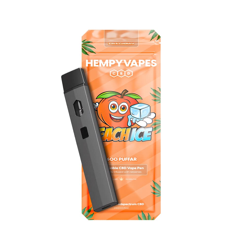 Peach Ice - 1ml Engångsvape