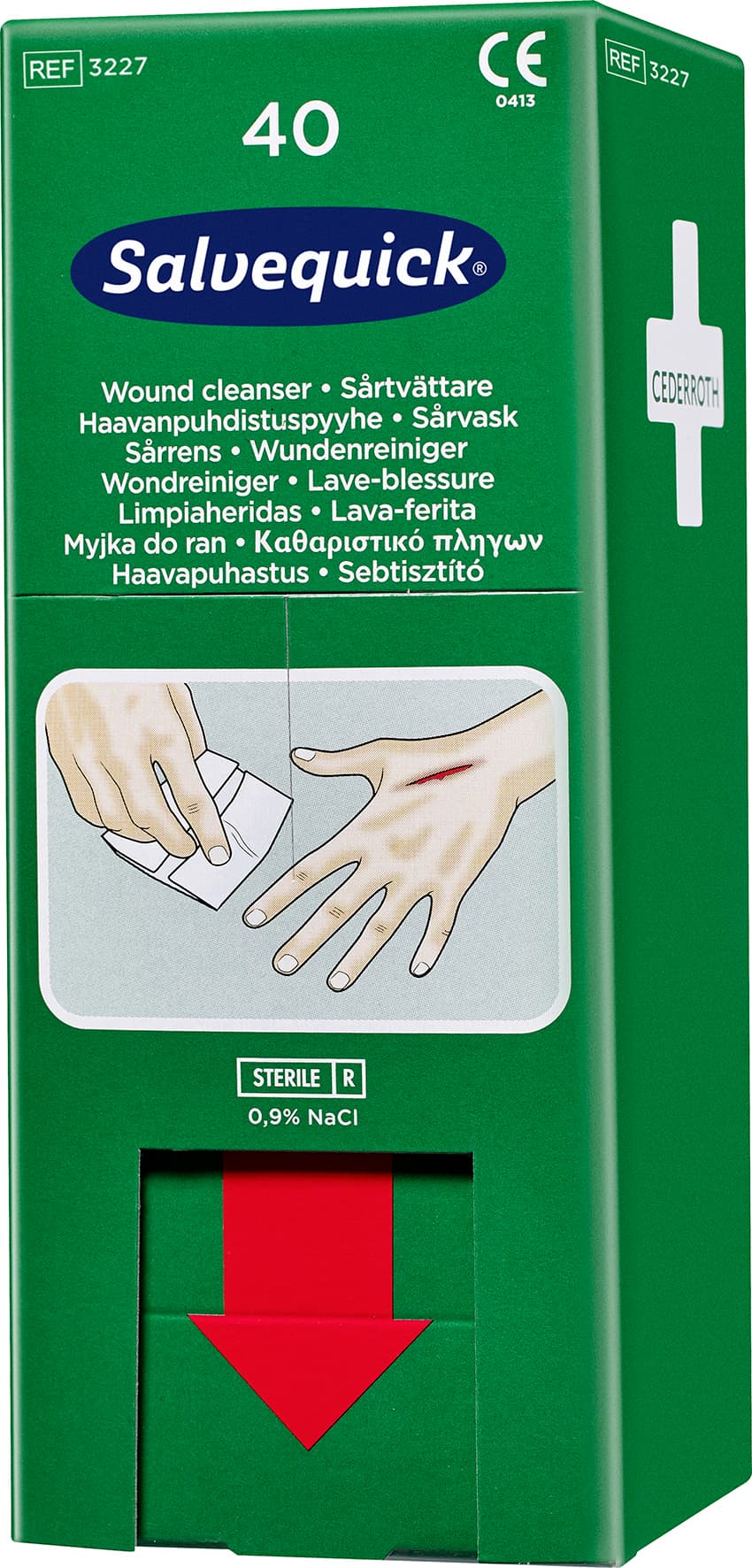 Savett Sårtvätt 3227 40/ask