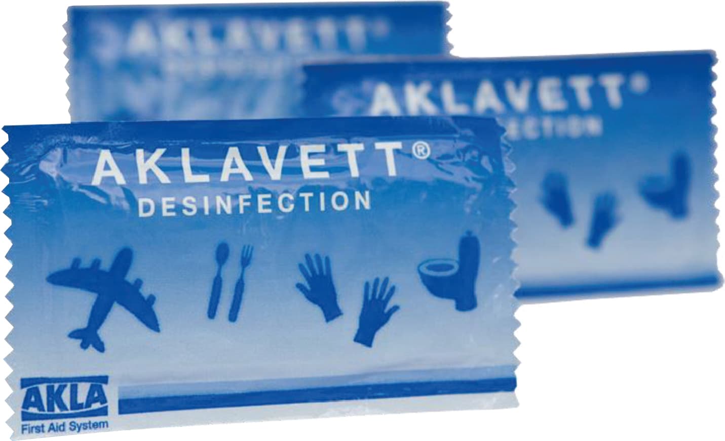 Desinfektionsservetter Aklavett 20 st/fp