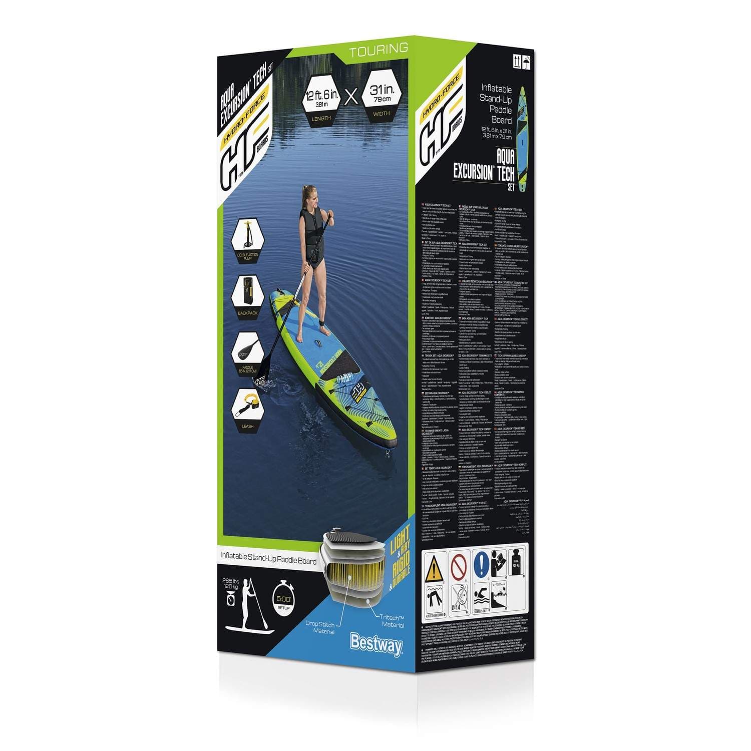 Hydro-Force Aqua Excursion Tech Sup 381X79X15 Cm view 2