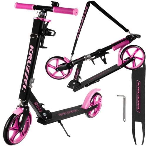 Spidoo sparkcykel rosa Kruzzel 25628