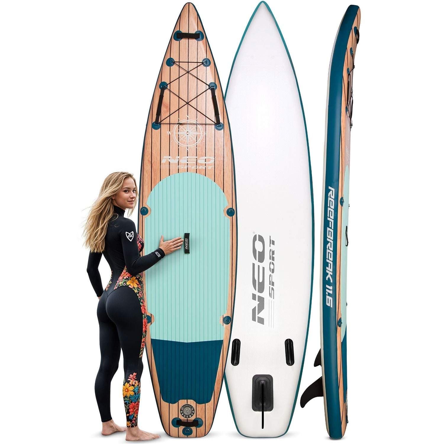 Reefbreak SUP-bräda 350 x 81 x 15 cm Neo-Sport 170304 view 2