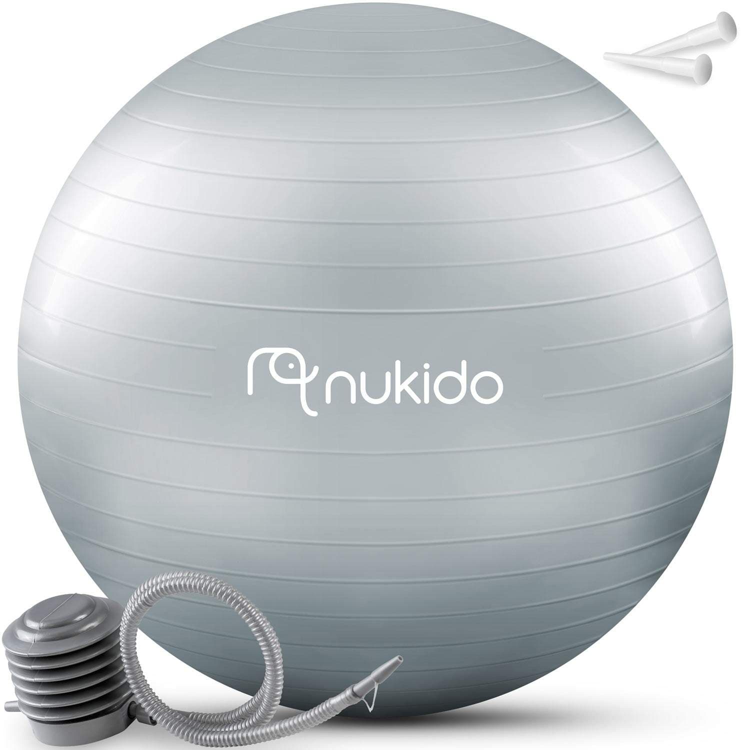 Graviditetsboll för aerobics 65 cm NS-951 grå view 2