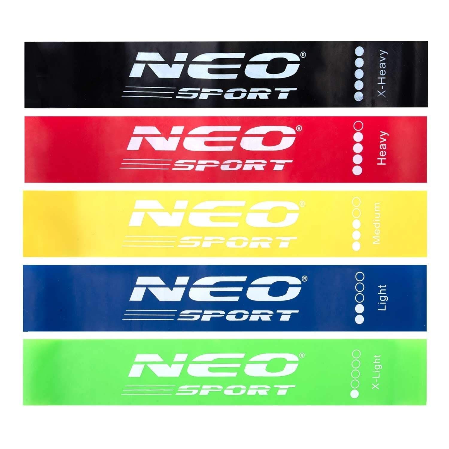 Set med Träningsband NS-959 Neo-Sport, 5 st view 2