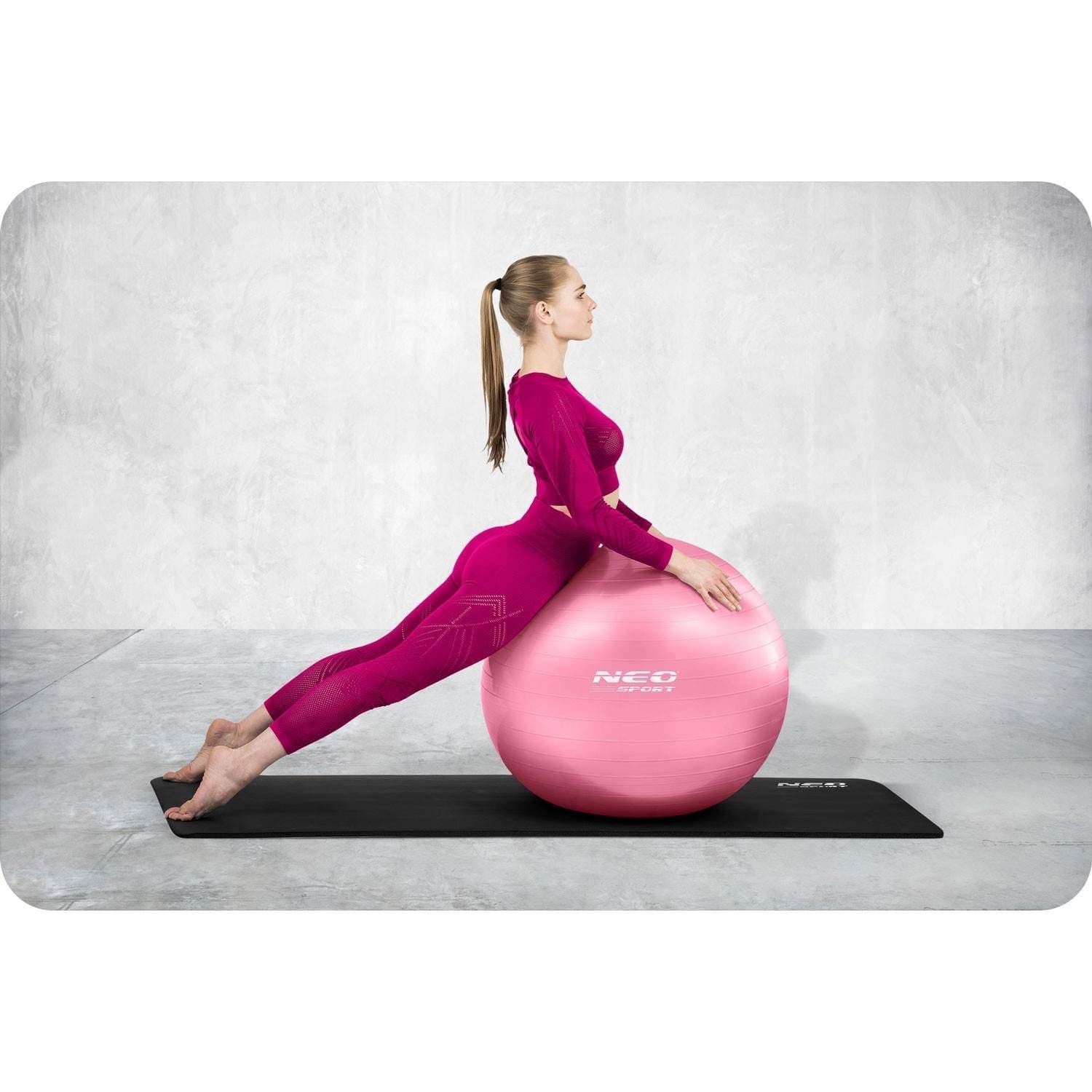 Träningsboll 55 cm NS-950 Rosa view 2