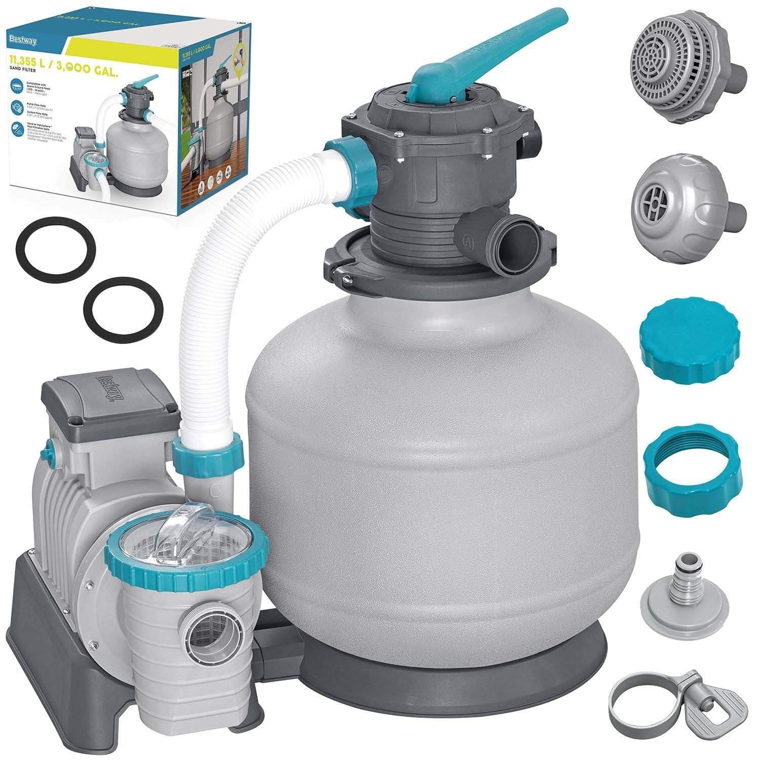 Sandpump för simbassänger 11355 L/h Bestway 58486