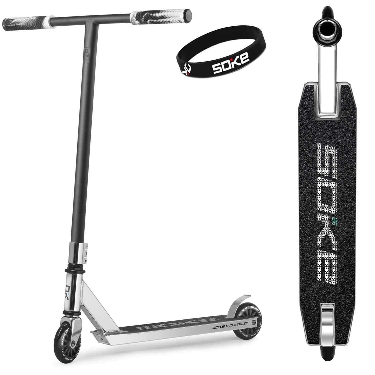 Trick Sparkcykel SOKE EVO Street Silver