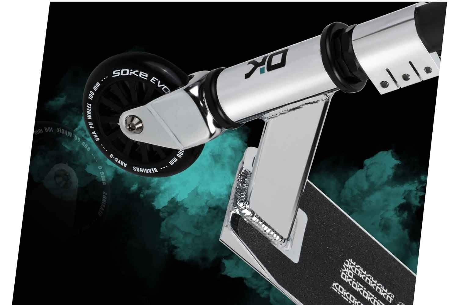 Trick Sparkcykel SOKE EVO Street Silver view 2