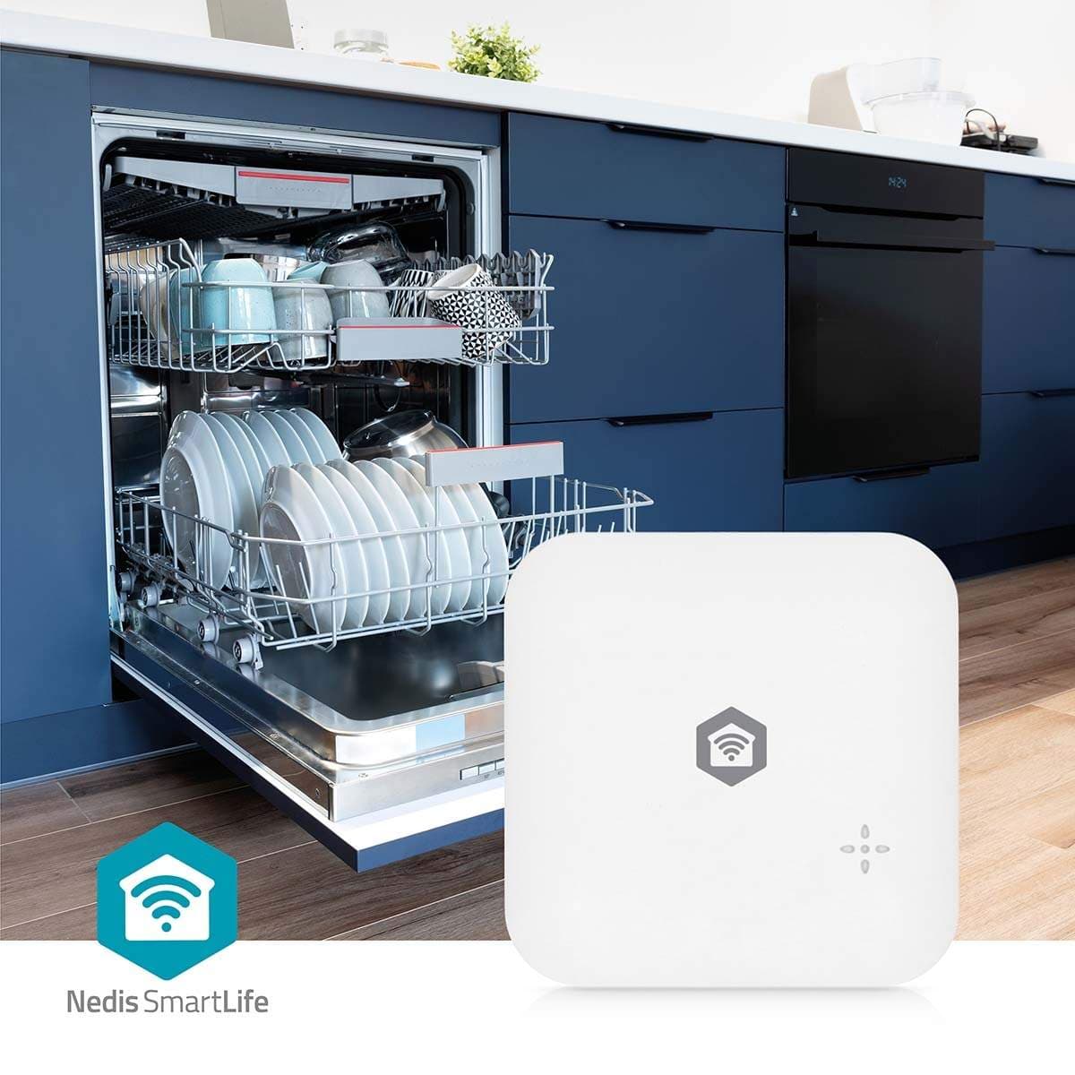 Wi-Fi vattenläckagedetektor – batteridriven, 80 dB larm view 2