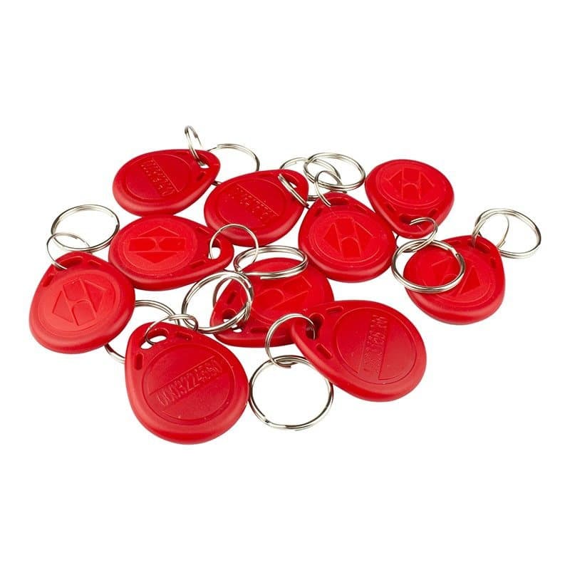 10x 125Khz RFID Smart Tag - Röd