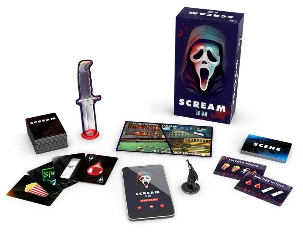 Scream-brädspel, skräckmysterieutmaning