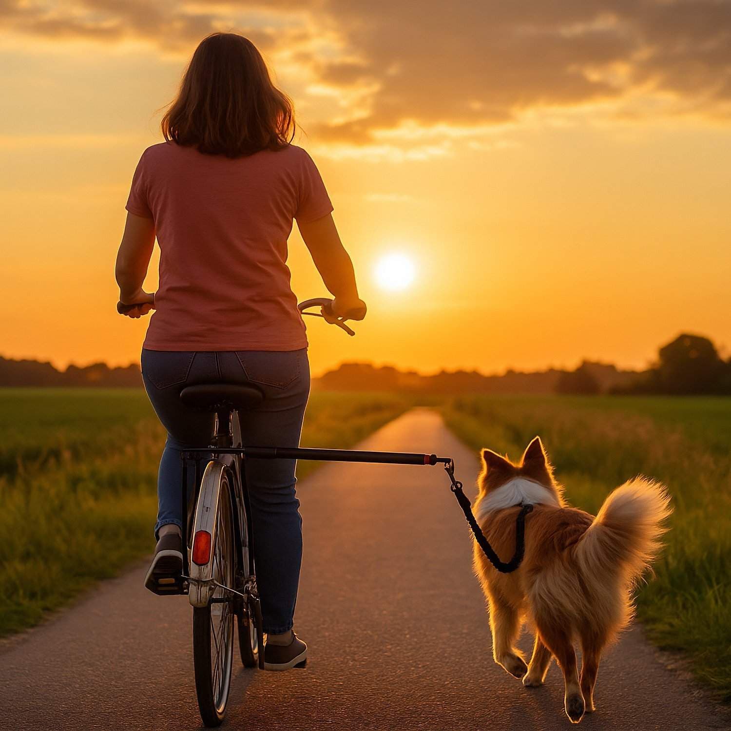 Hundcykelkoppel med stabilisator – Universal Fit view 2