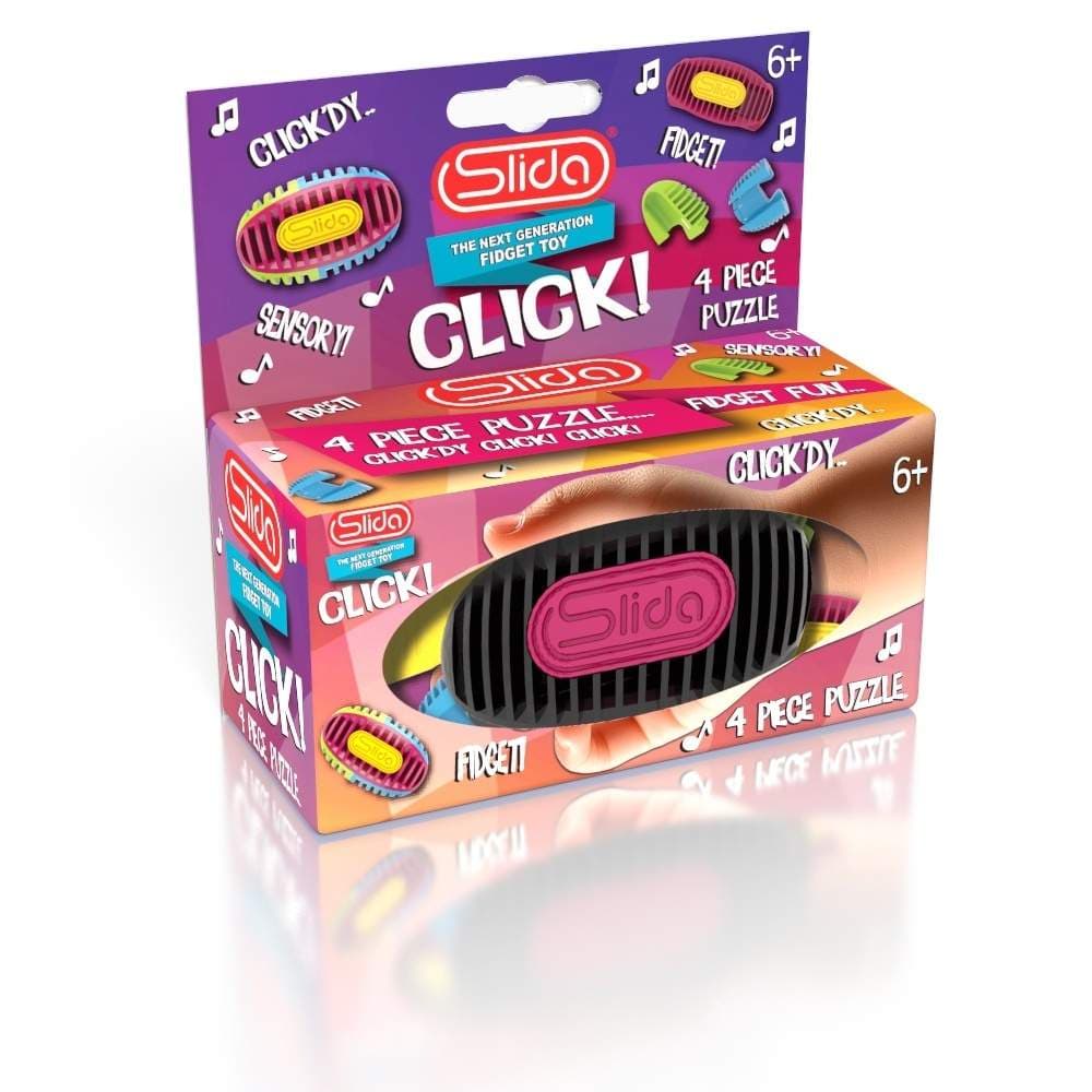 Brain Teaser Click Toy for Kids, interaktivt lärande
