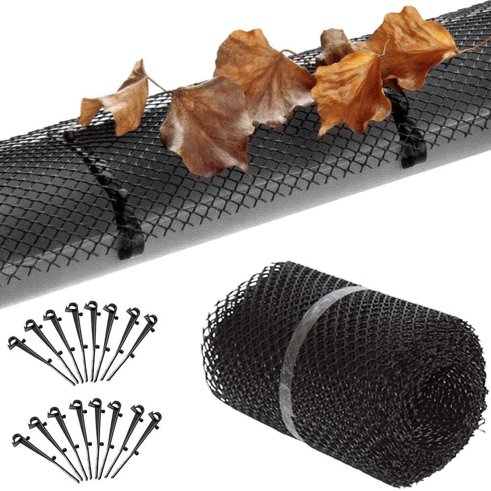 Rännskyddskit – Plast, 6 m, 16 monteringsklämmor view 2