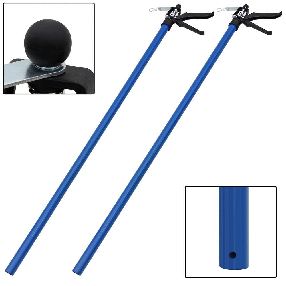 Stålstöd för tak, justerbara 115-290 cm, 2-pack view 2