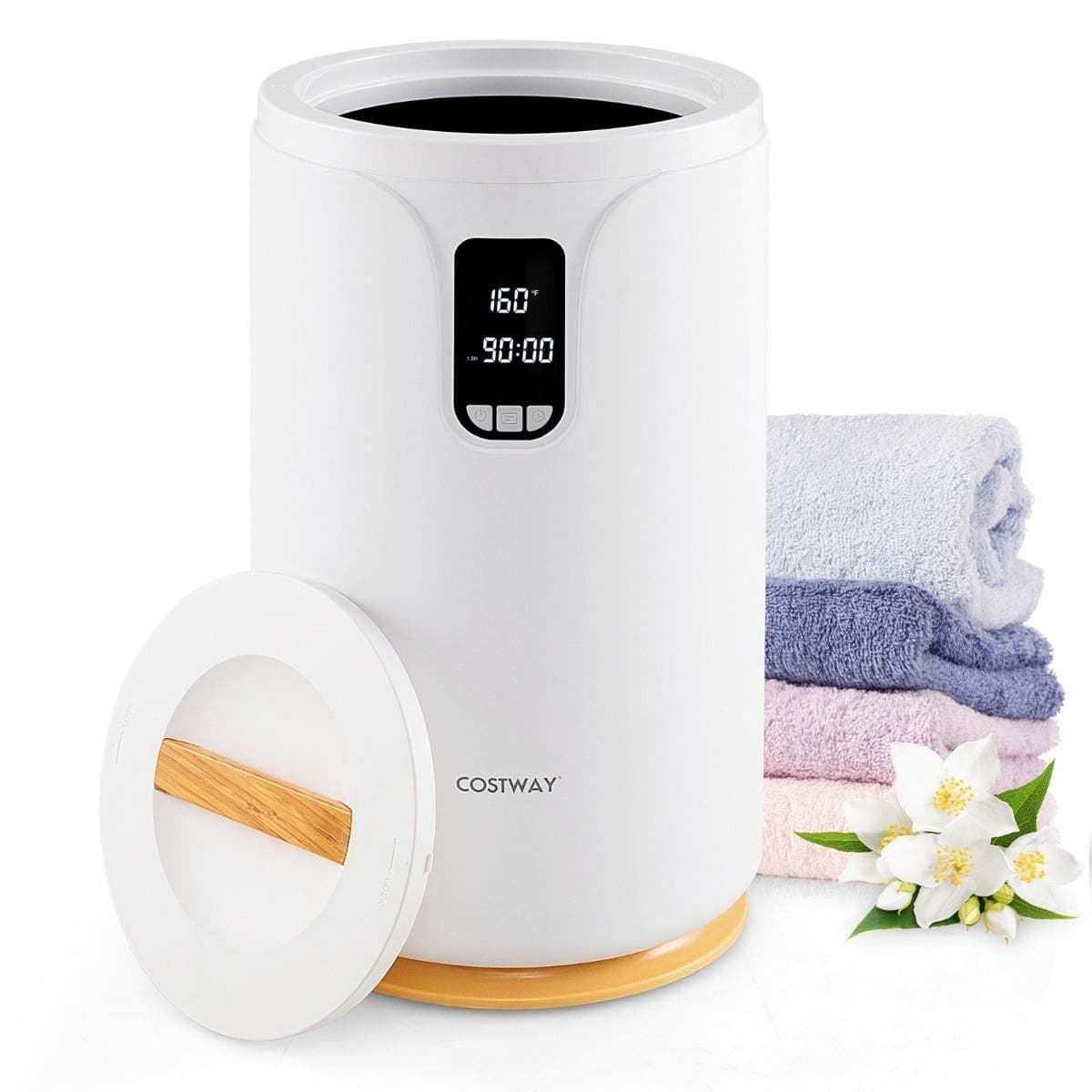 20L handduksvärmare hink med LED och aromhållare