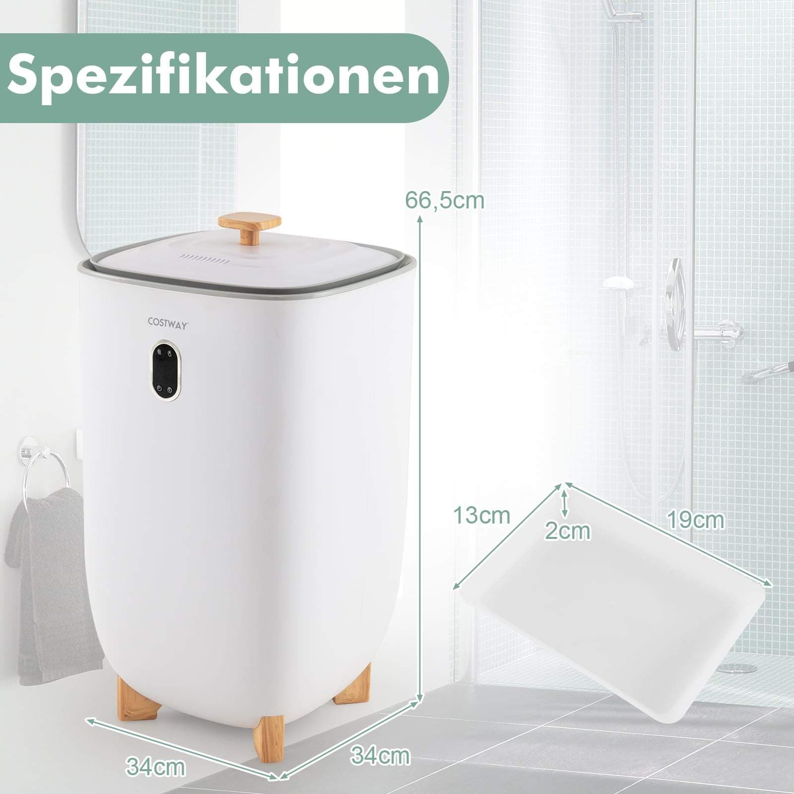 35L handdukstork med timer – snabb och jämn uppvärmning view 2