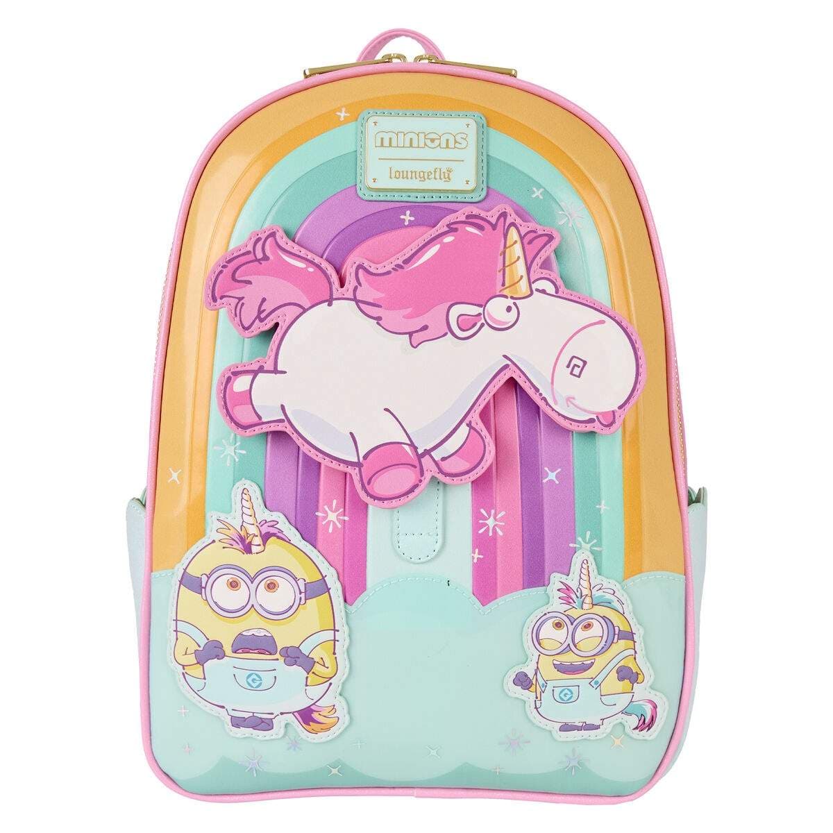 Loungefly Minions Fluffig Enhörningsryggsäck 30cm