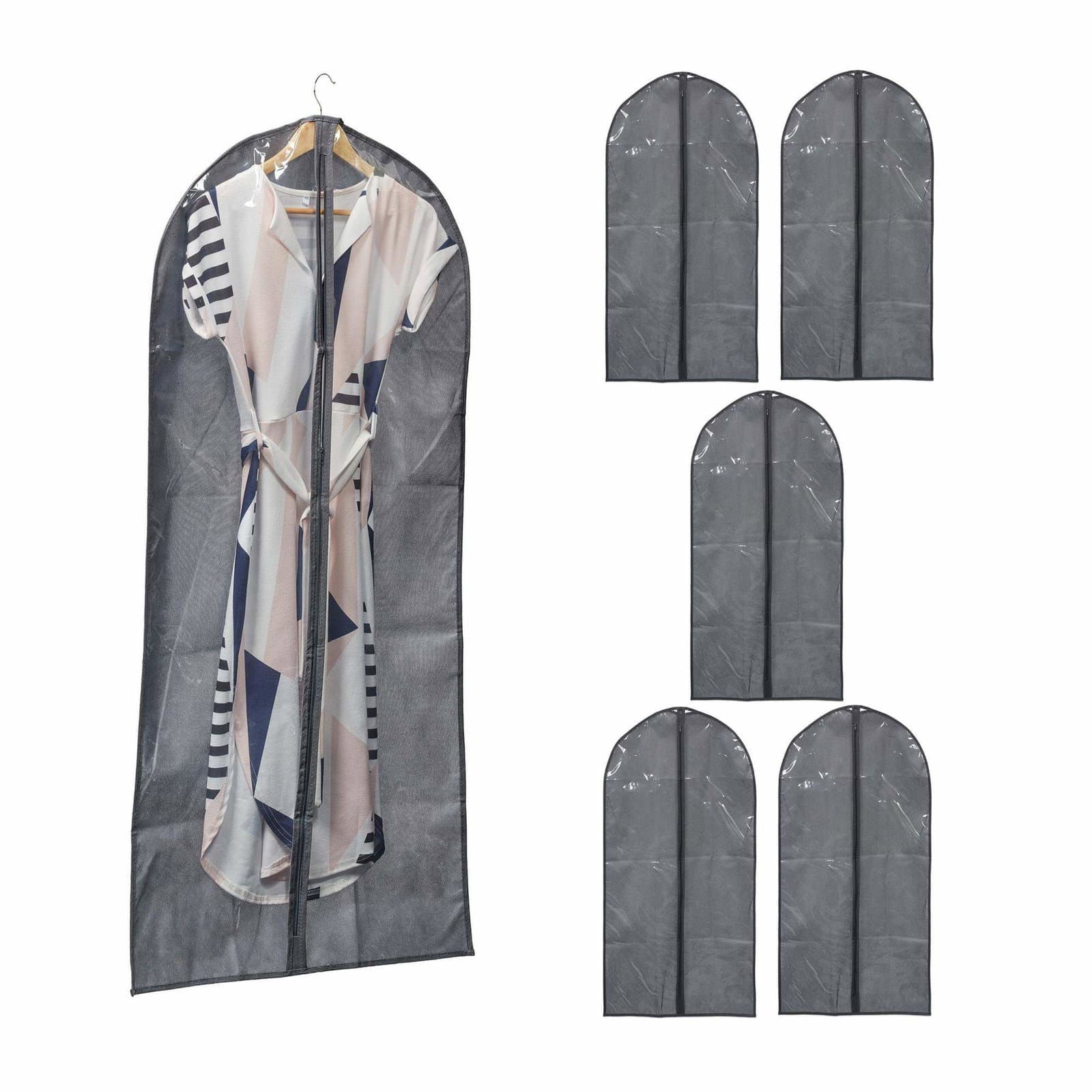 Klädfodral Set om 6 135 x 60 cm XL