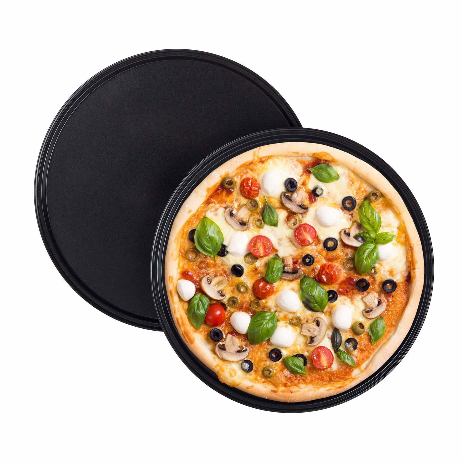 2 st. runda pizzaformar