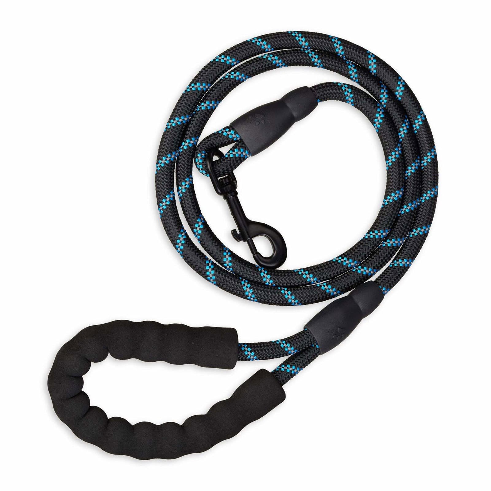 Vadderat hundkoppel svart 150 cm