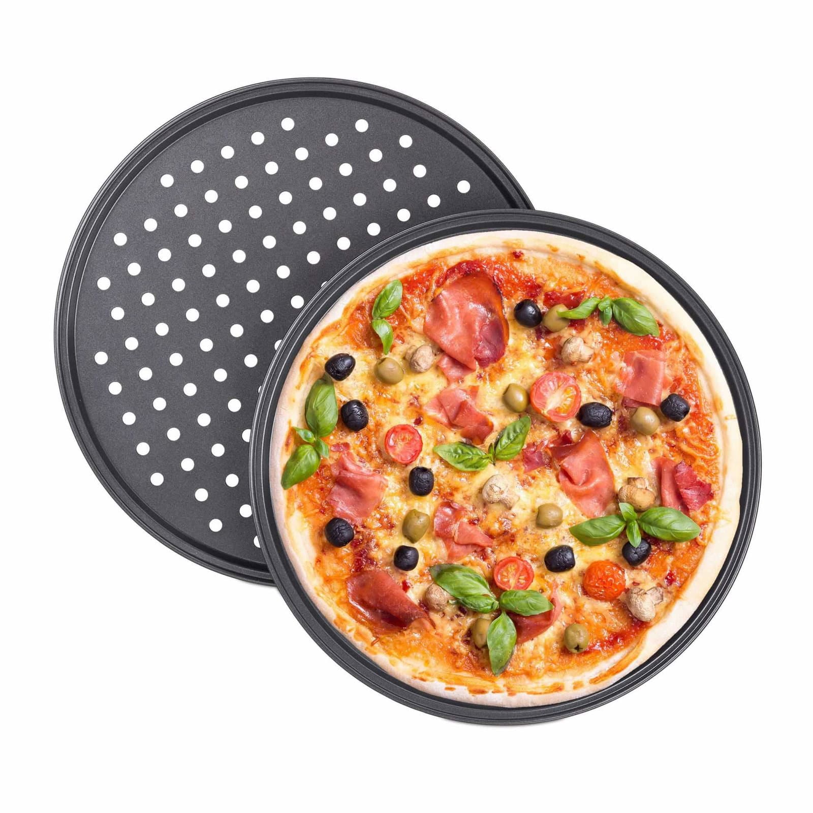 2 st. runda pizzaformar