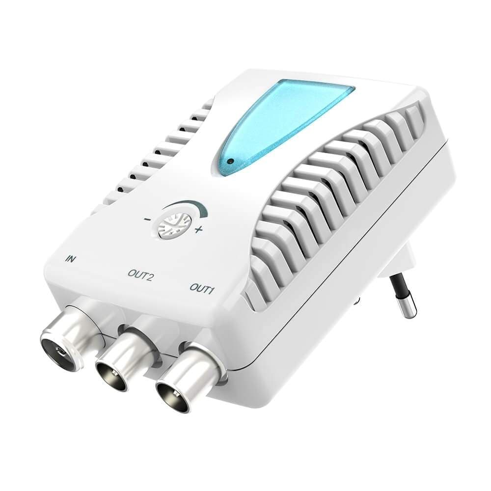 HAMA Antenna Amplifier 2x 22dB Adjustable