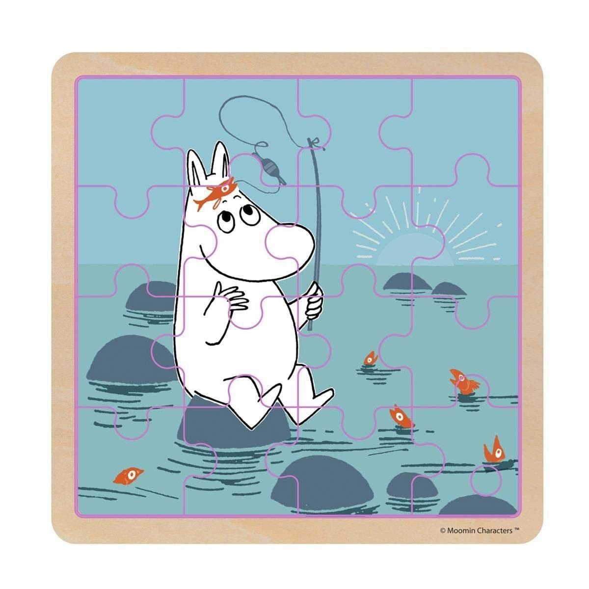 Mumin träpusselfiske
