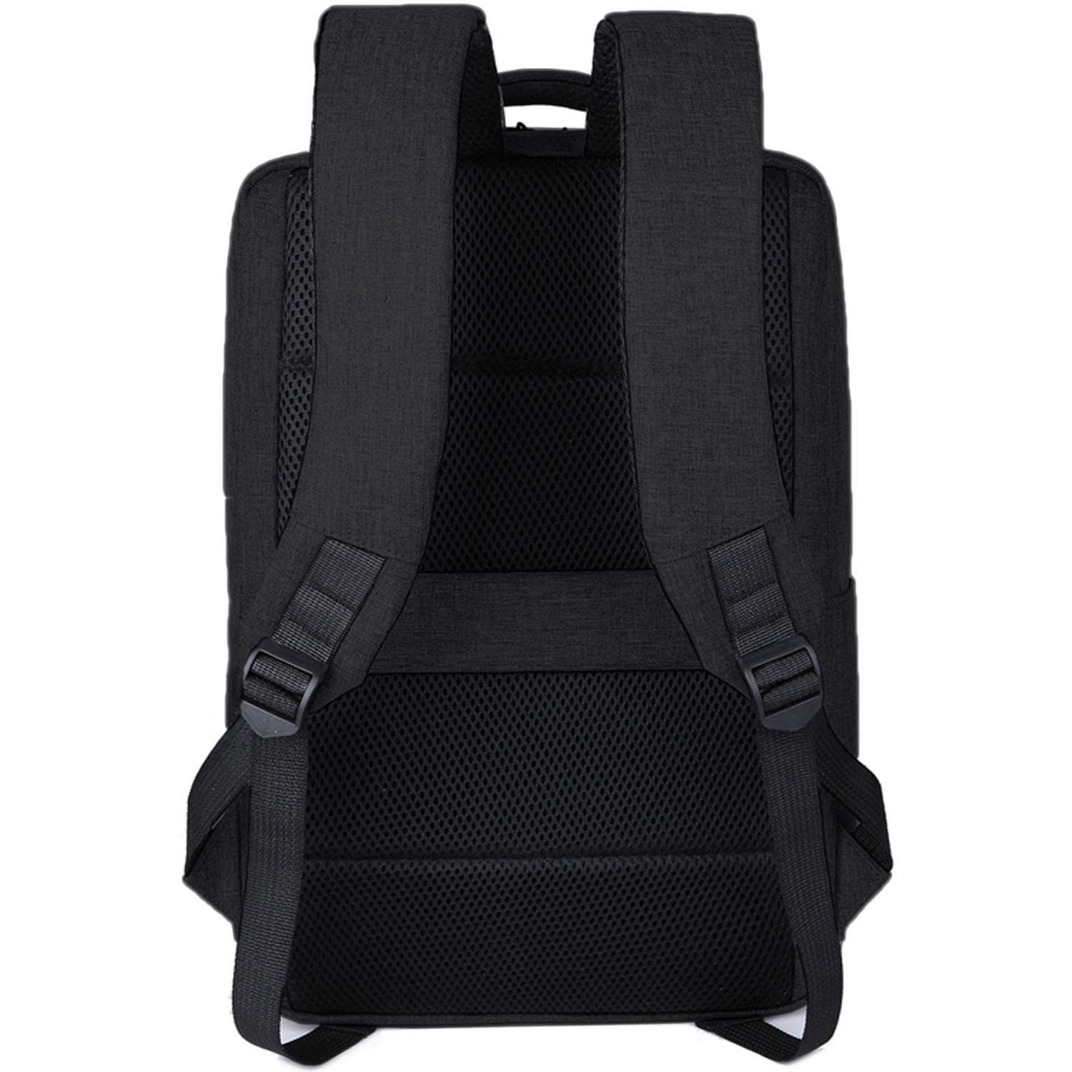 Laptopryggsäck 15,6" Svart – Vattentålig, 3 fickor view 2