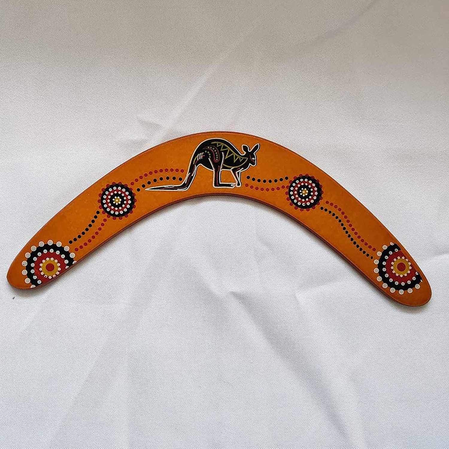 Boomerang med Australiensisk Design - Brun view 2