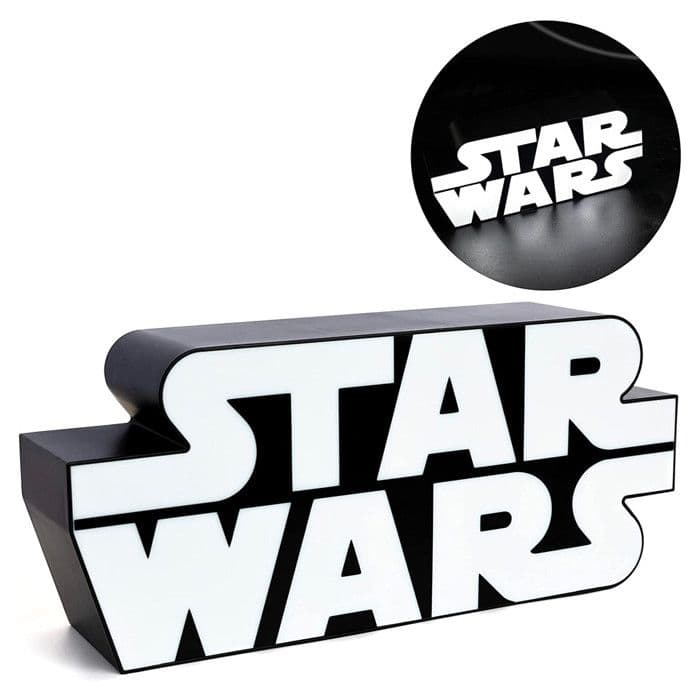 Lampa - Star Wars - Logotyp - USB uppladdningsbar - 1 glödlampa - Modern design- USED