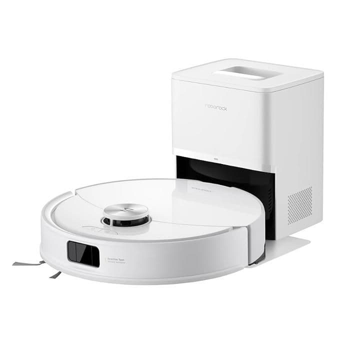 Robotdammsugare - ROBOROCK - Q10 VF+ - 10 000 Pa - Vibrerande tvätt - Vit