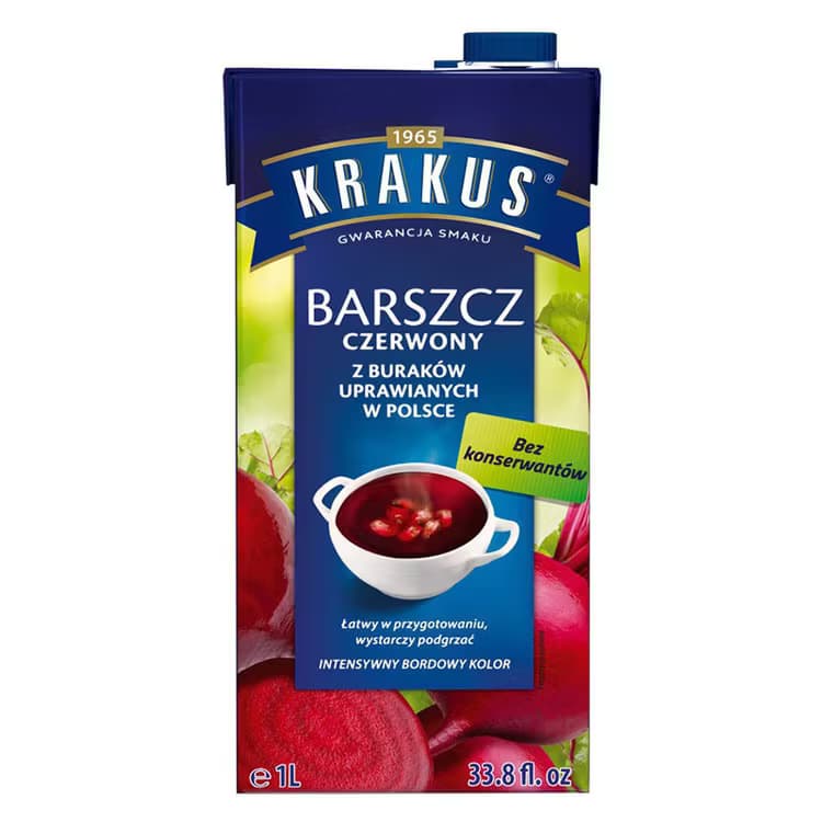 Rödbetssoppa - barszcz - borsjtj