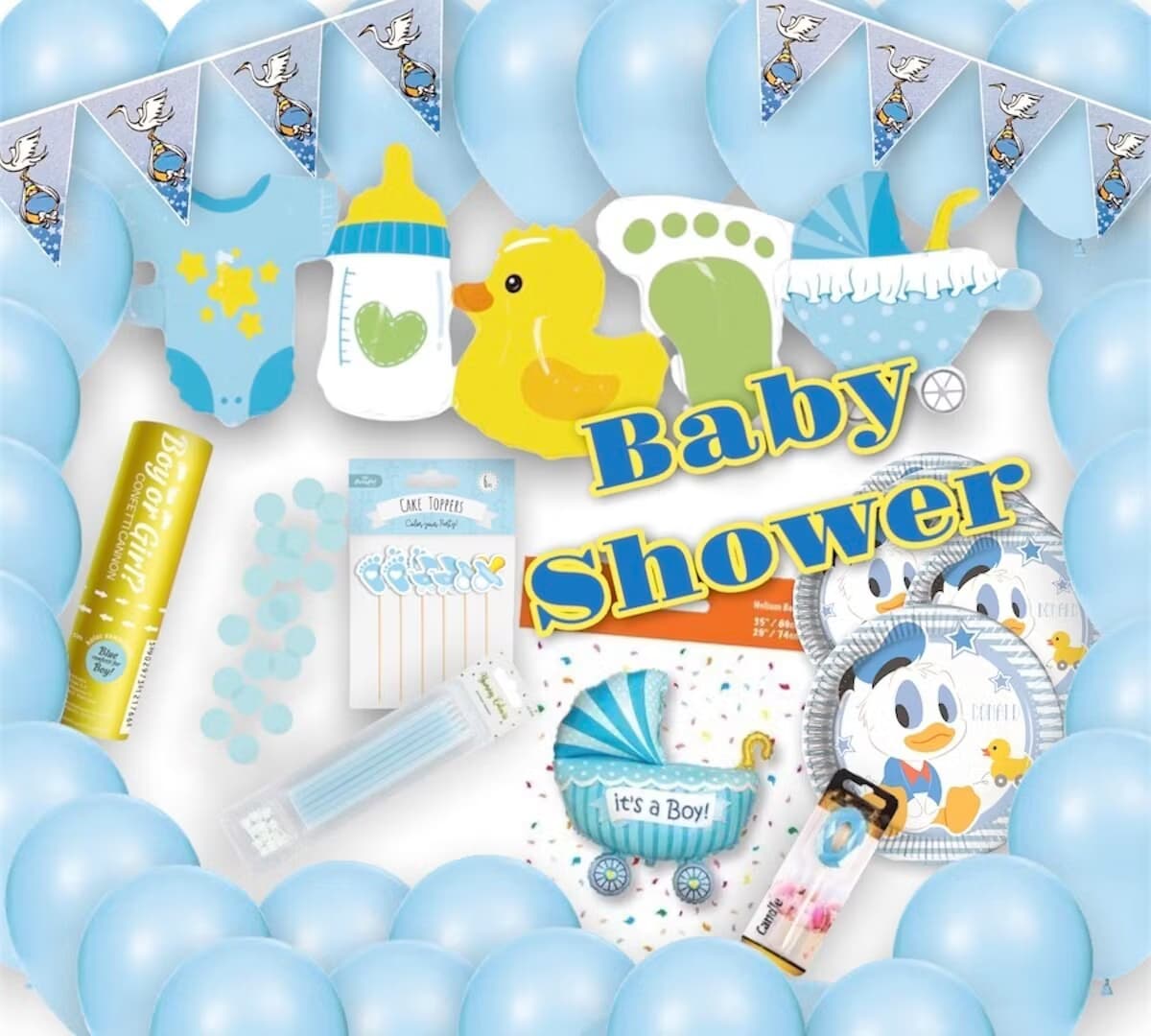 Baby Shower (Baby Boy) Paket 51-pack