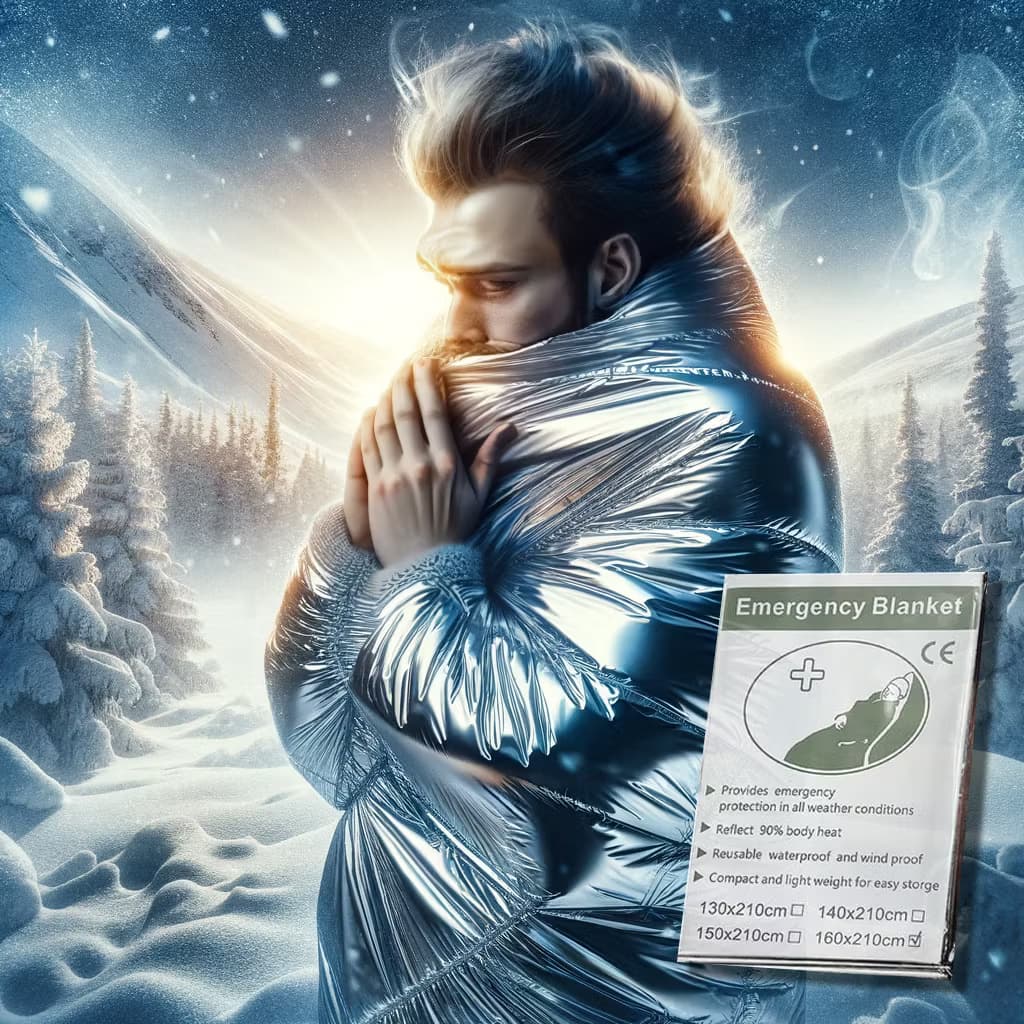 ThermoGuard Survival Blanket - nödfilt 3-pack