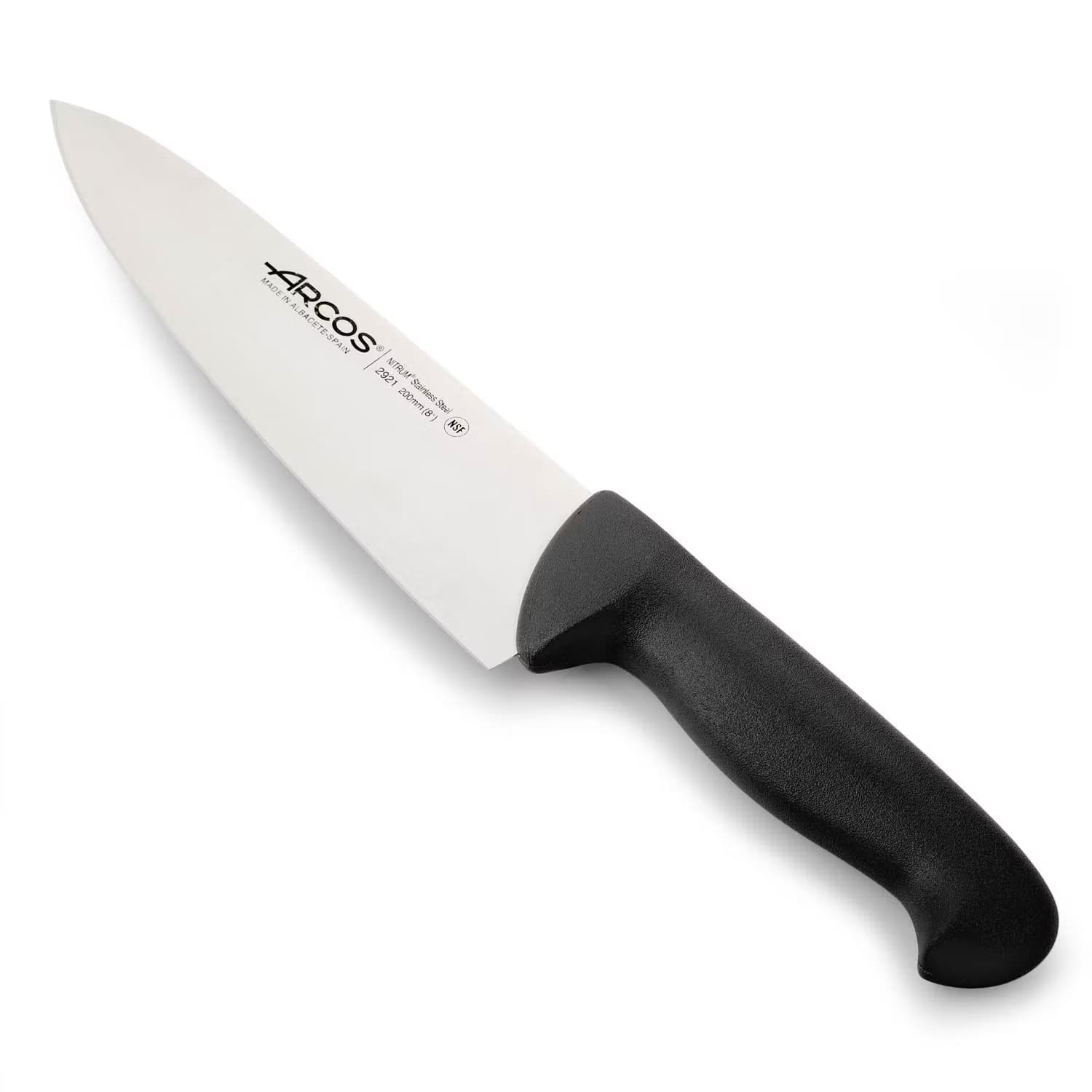 Arcos 2900 Kockkniv 20 cm Svart