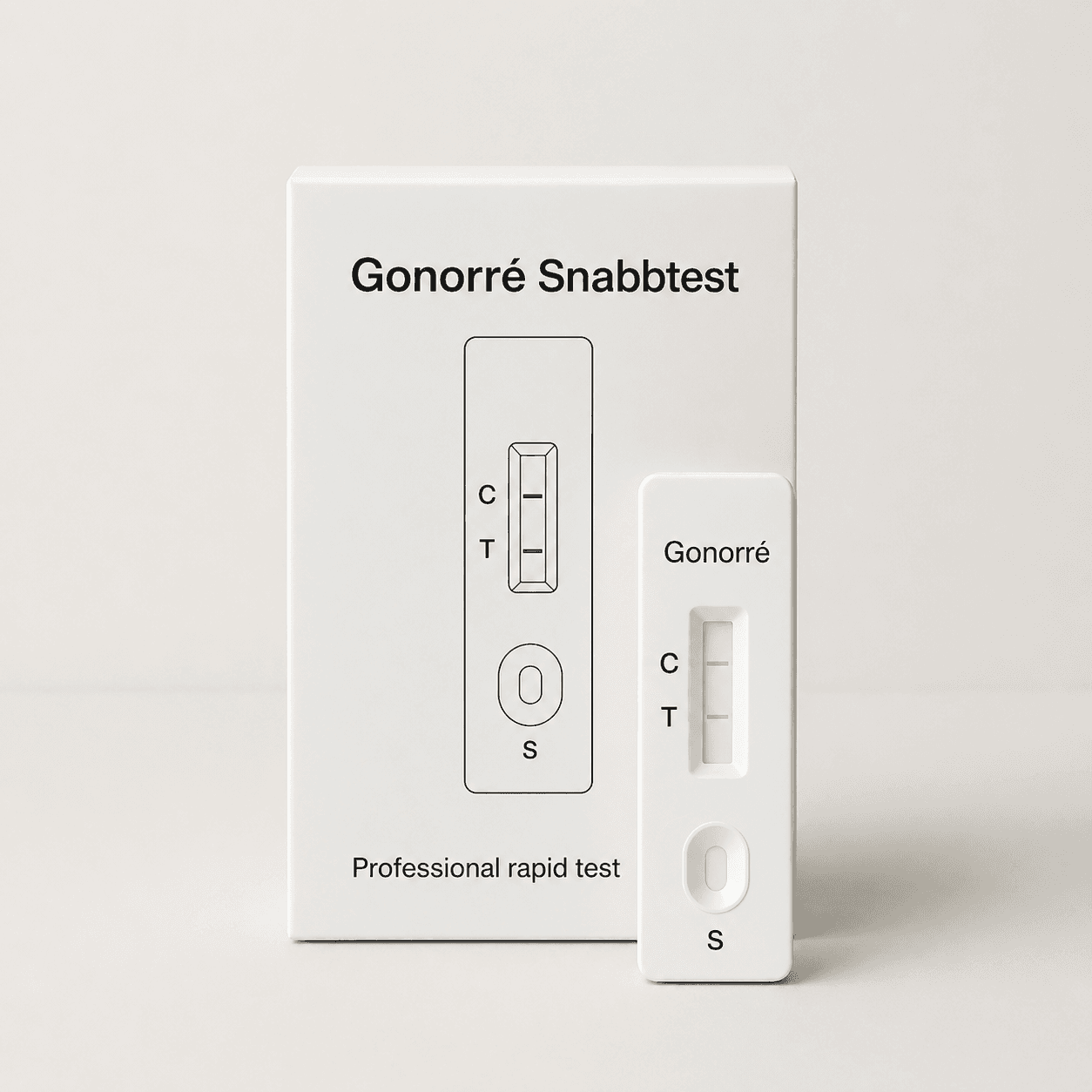 Gonorré Självtest 1-pack - Professionellt bruk