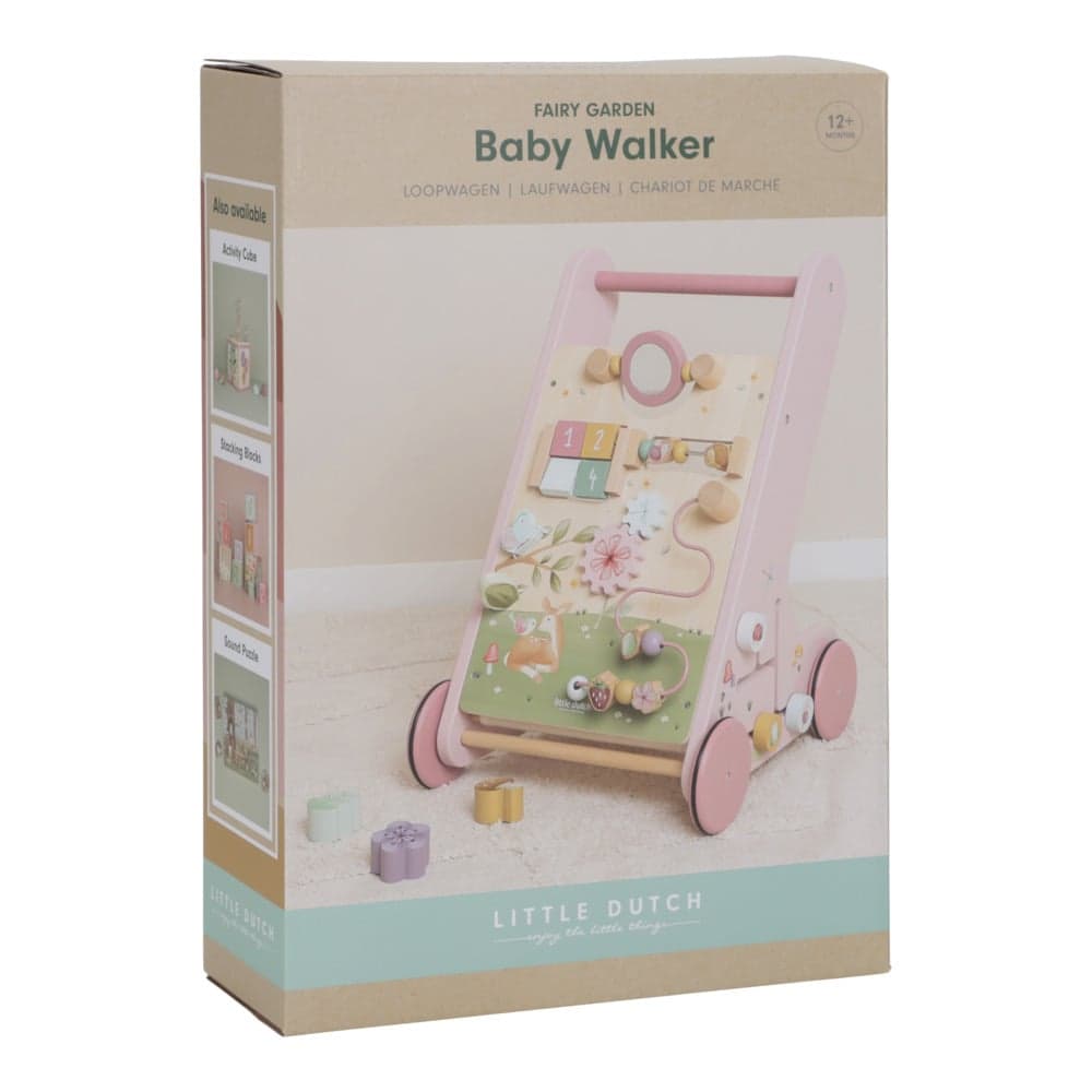Little Dutch Fairy Garden Promenadvagn, rosa
