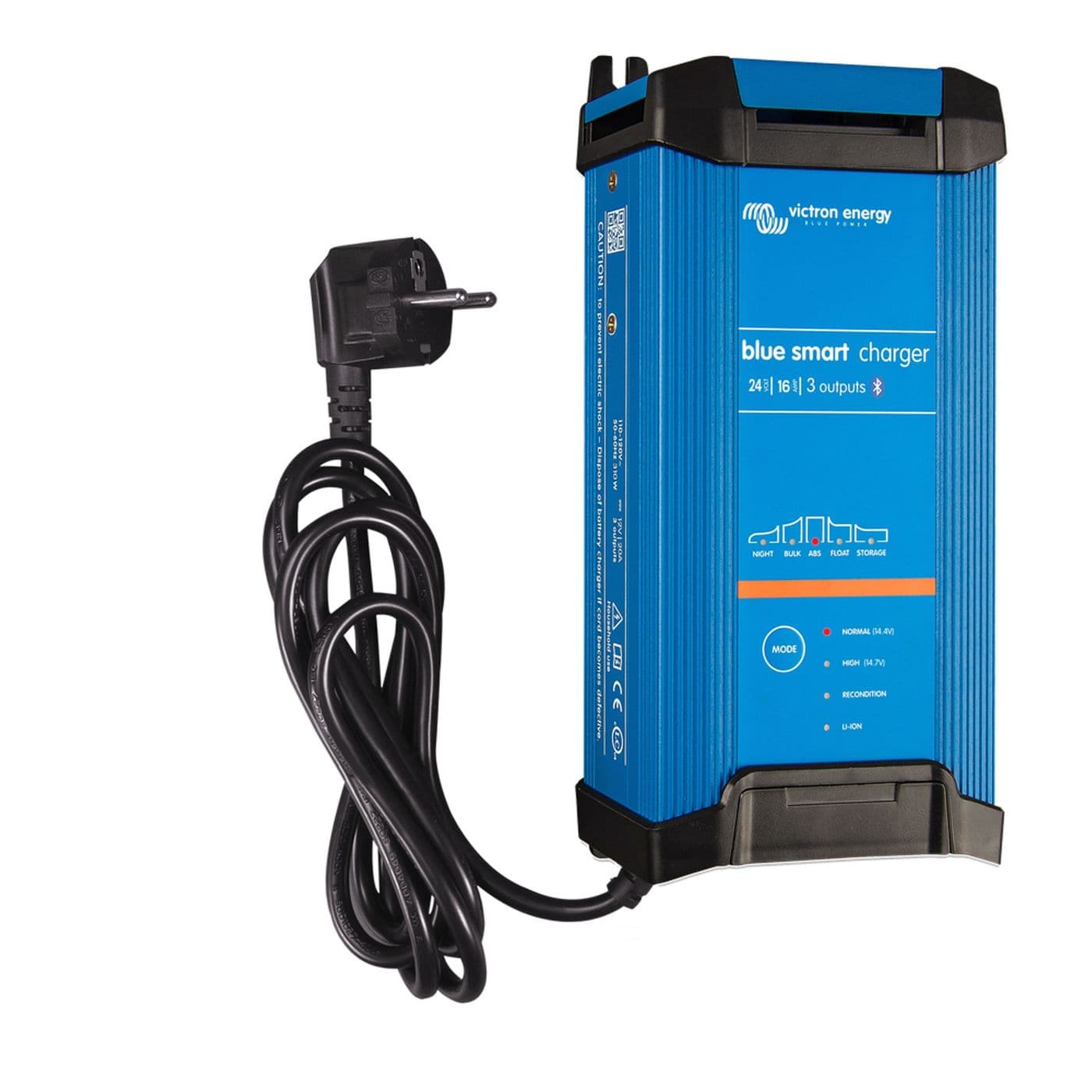 Victron Blue Smart IP22 Batteriladdare 3 utg 24V 16A