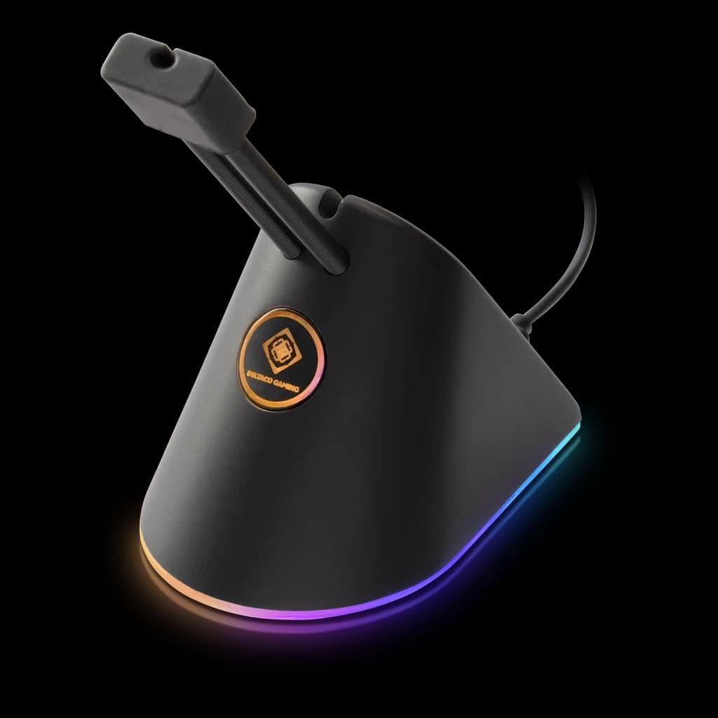 Deltaco Gaming Mouse Bunge RGB/svart