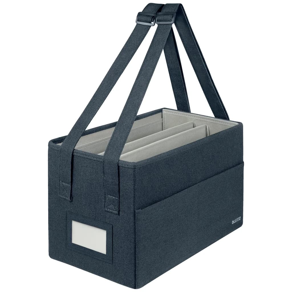 Leitz Office-in-a-bag-väska liten tyg Mörkgrå