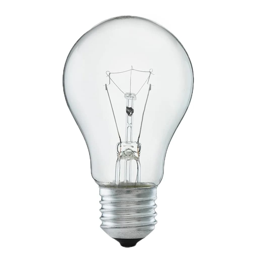 Normalformad glödlampa 25W E27 Klar