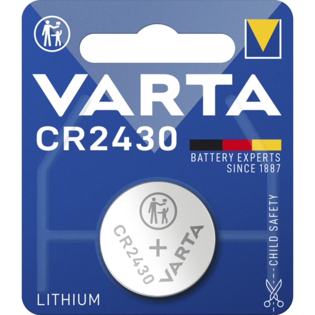 Varta CR2430 Litium knappcellsbatteri - 1 Pack