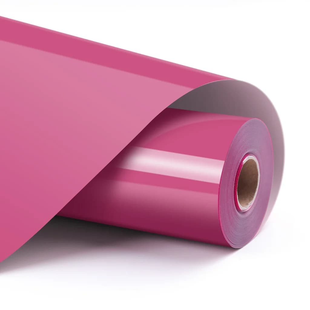 Heat Transfer Vinyl Basic- Pink - 30.5 x 180 cm