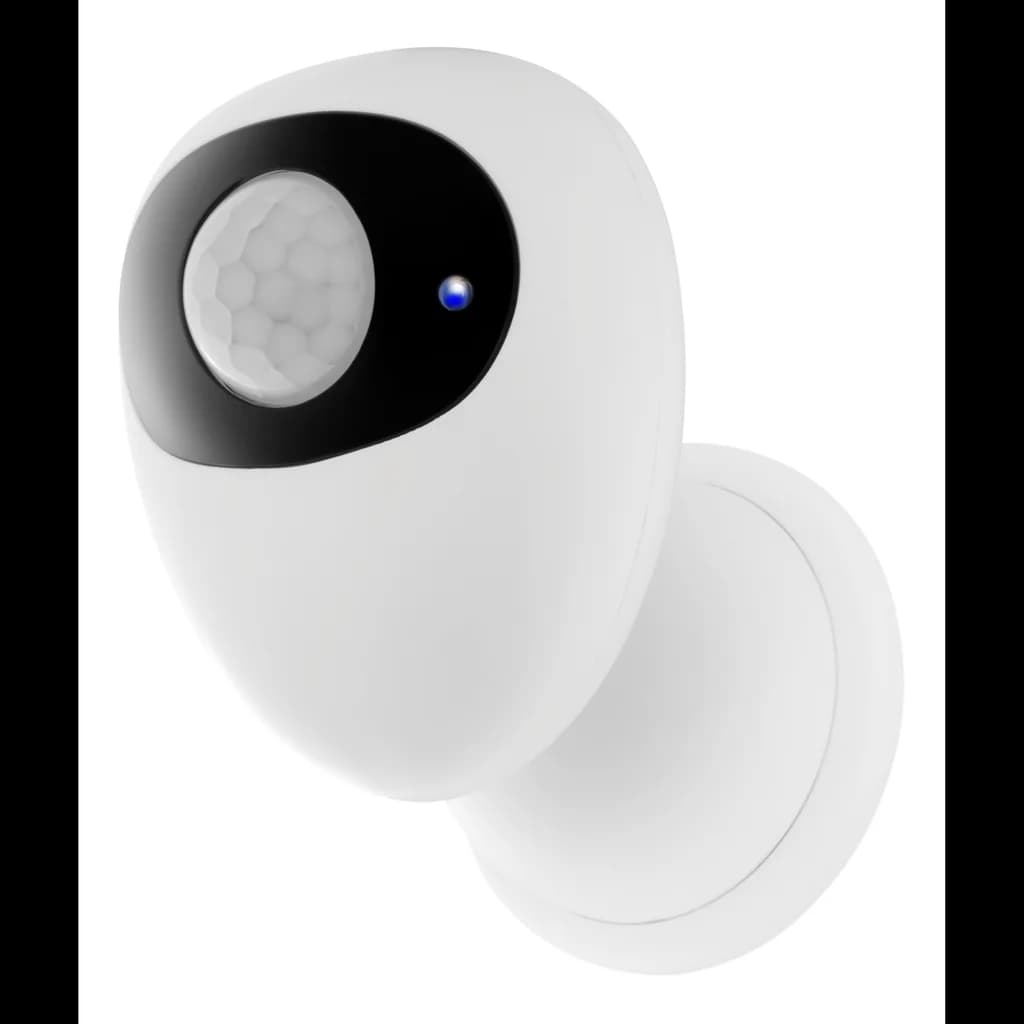 Smart Home rörelsesensor, PIR, WiFi 2,4 GHz, vit/svart