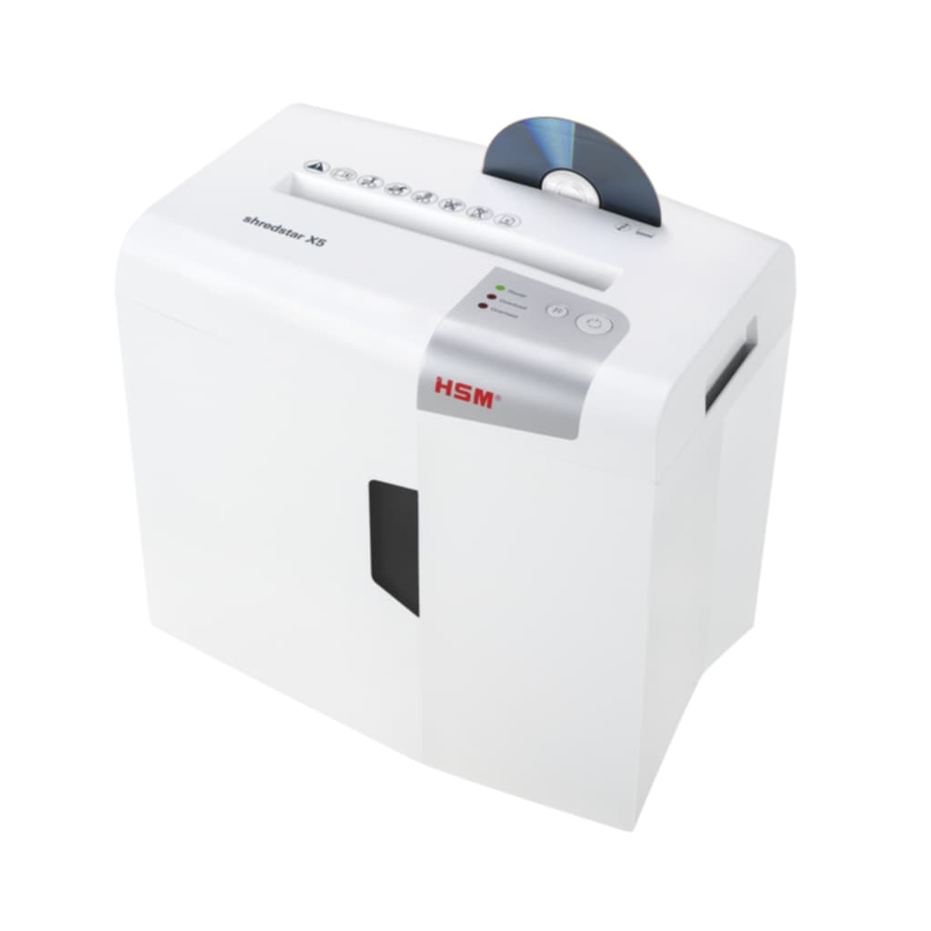 Dokumentförstörare HSM Shredstar X5 4x35 crosscut white