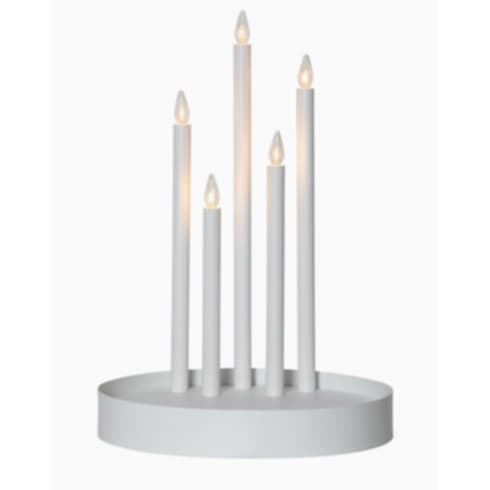 Star Trading Ljusstake Deco, vit